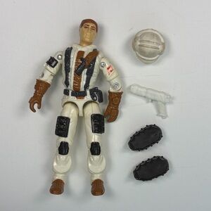 Vintage 1988 G.I. Joe BLIZZARD 3.75" Action Figure ARAH Hasbro Accessories READ